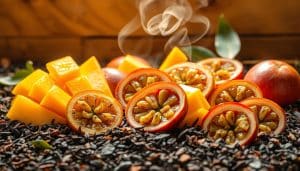 Mango-Passionsfrucht-Tee